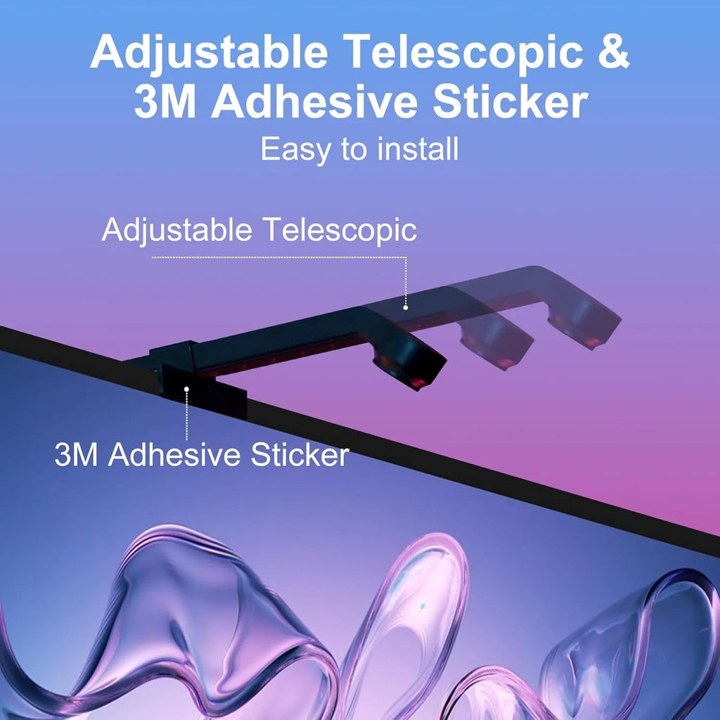 5 metre RGB ambience light strip with remote control for desktop and TV background synchronised lighting