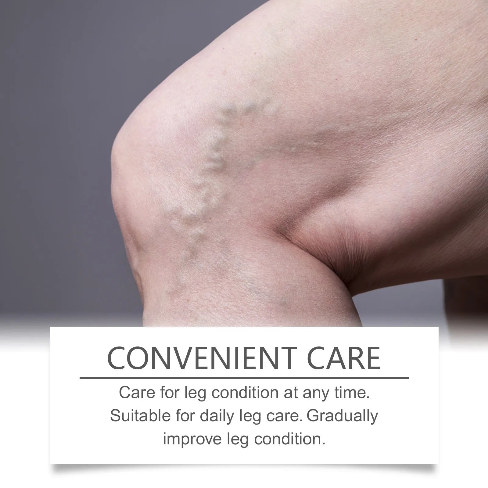 Pack of four leg care micro needle patches for skin nourishment and moisturisation