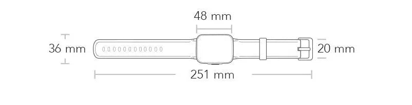 Black waterproof smart bracelet with 1.4-inch screen showing health metrics on silicone wrist strap