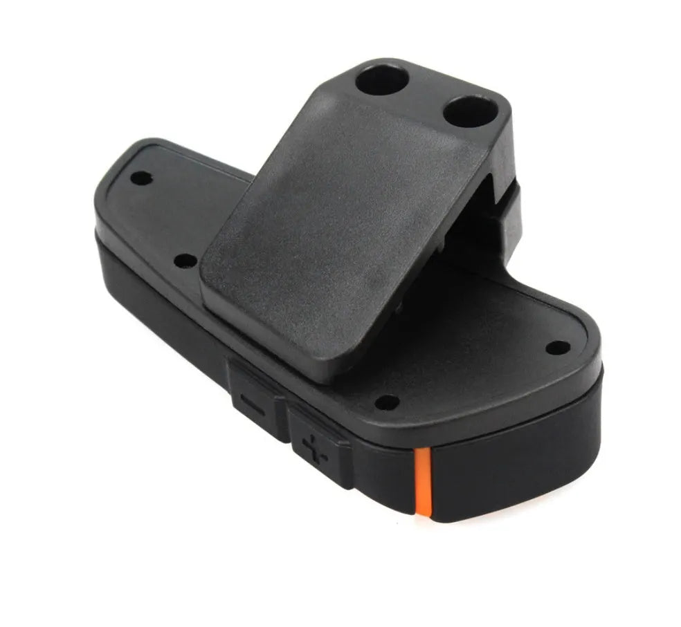 BT-S2 black Bluetooth motorcycle helmet intercom headset with button panel and 1000-metre range