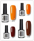 Pure colour nail polish for UV gel, acrylic and natural nails, available in individual shades and four-shade mix sets