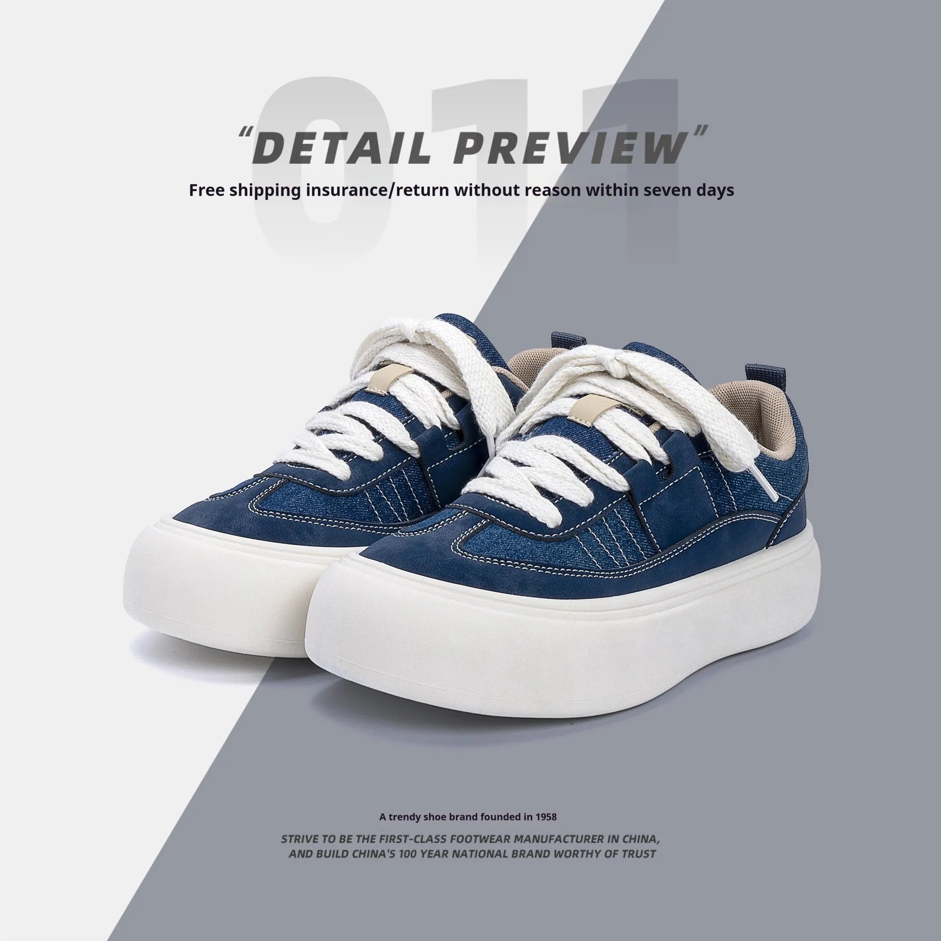 Men's black canvas platform lace-up trainers with a raised heel on a white background