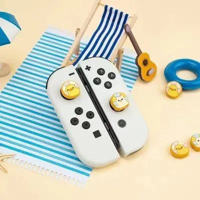 Silicone animal cartoon key button cap with precise fit in multiple colours on key handle