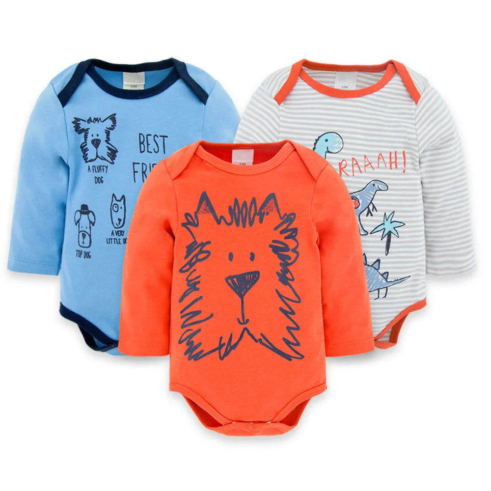 Baby boy casual triangle climbing long sleeve bodysuit for newborn infants spring autumn in bow tie pink elephant new style multiple sizes 0-24 months