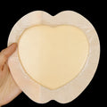 Large skin colour silicone gel foam bedsore and pressure relief dressing.