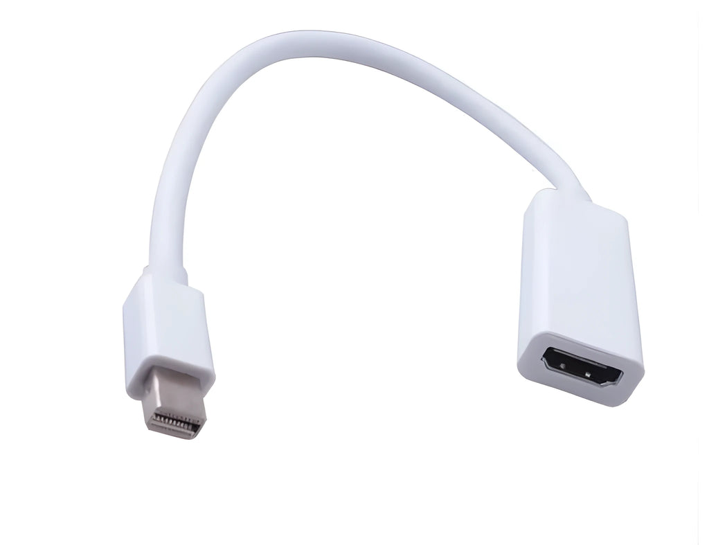 Mini DisplayPort to HDMI adapter cable with 24cm length for Apple Mac computers