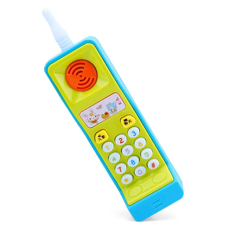 A children's battery-operated electric toy with lights, making sound and music, featuring cartoon animal designs.