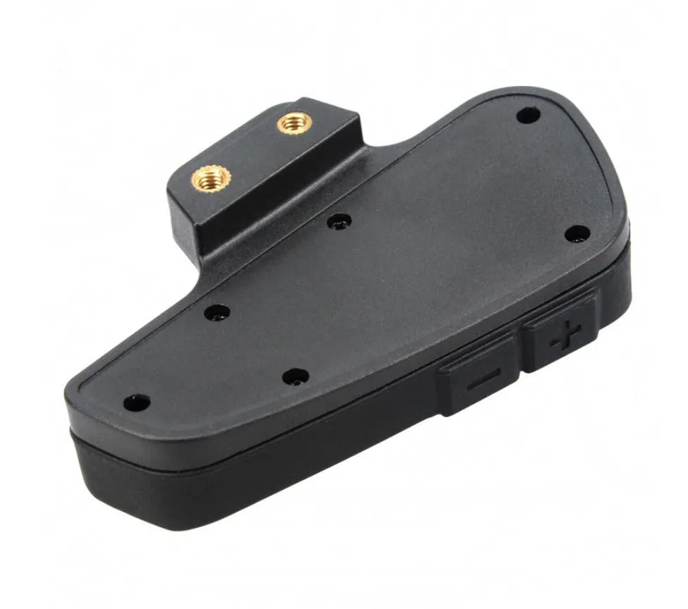 BT-S2 black Bluetooth motorcycle helmet intercom headset with button panel and 1000-metre range