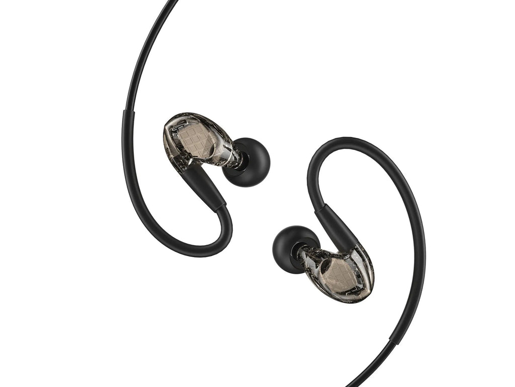 WK Music Earphone Y22 wired in-ear headphones with 3.5mm plug and microphone on white background