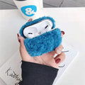 Simple lamb design AirPods cover case in blue, brown, green, grey, khaki, pink or yellow colour options.