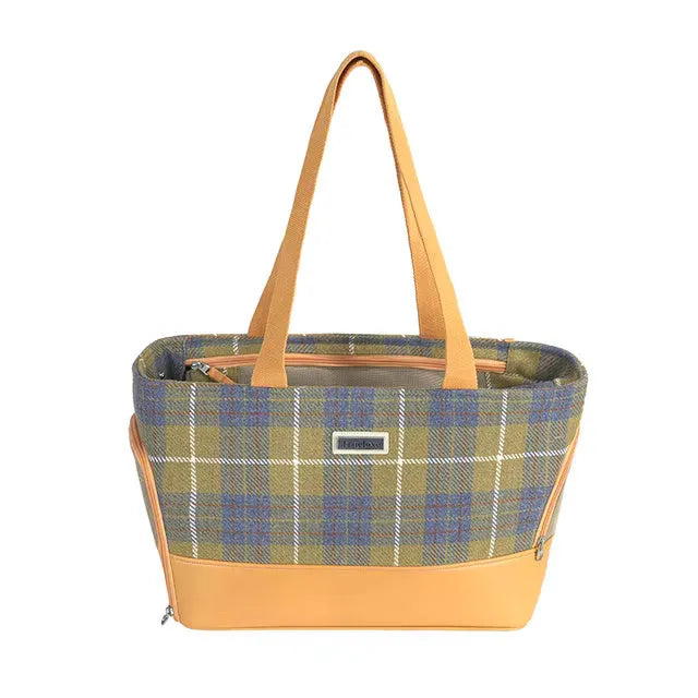 Portable pet backpack with breathable capsule design in wool PU material