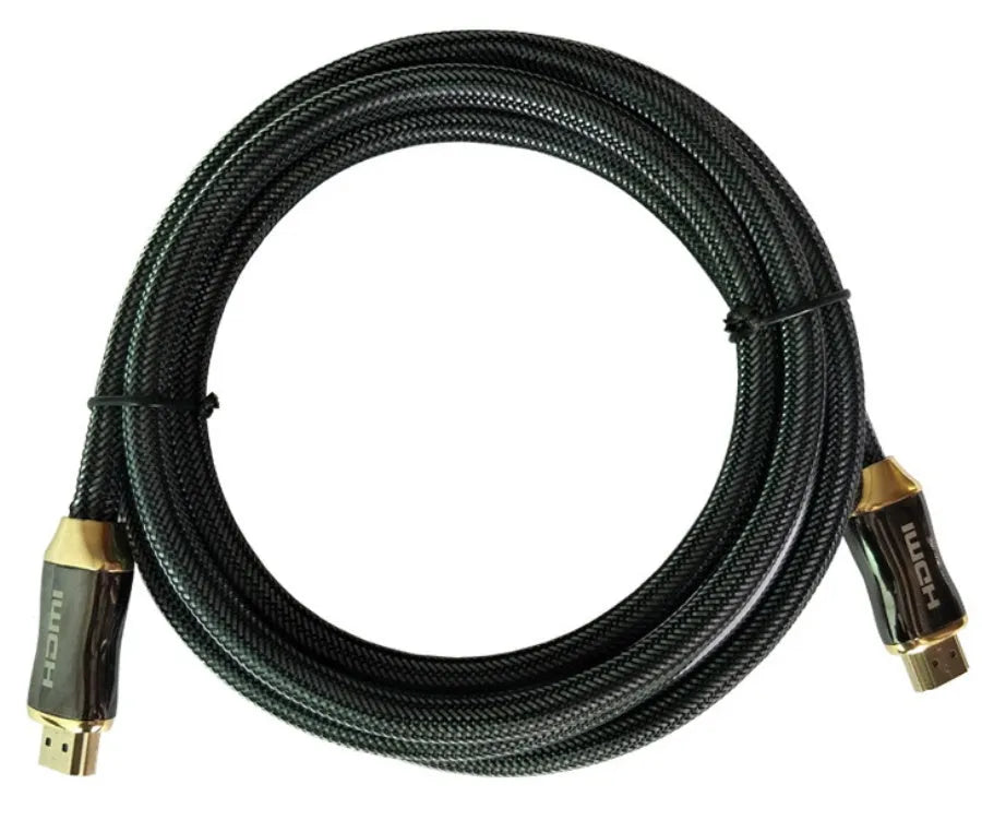 Copper video projector monitor cable shown in selected length options for AV connection.
