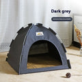 Cat tent outdoor pet house with removable fabric in army green colour