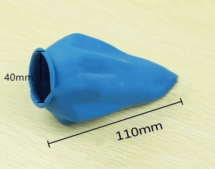 Pocket slingshot toy with latex cup, available in blue, red, black, 11cm and 16cm sizes, arrow shelf included.