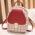 A diagonal one shoulder phone bag in PU fabric, shown in a choice of five colours.