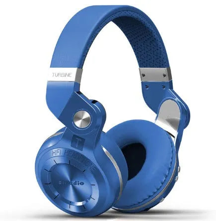 Blue Bluedio T2 Plus Bluetooth wireless on-ear headphones with headband