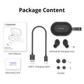 Tronsmart Spunky Beat wireless Bluetooth earphones with touch controls in SetA or SetB colours.