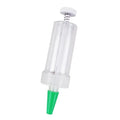 12 cm long plastic mini planter tool with 3 cm diameter for adjustable seed distribution