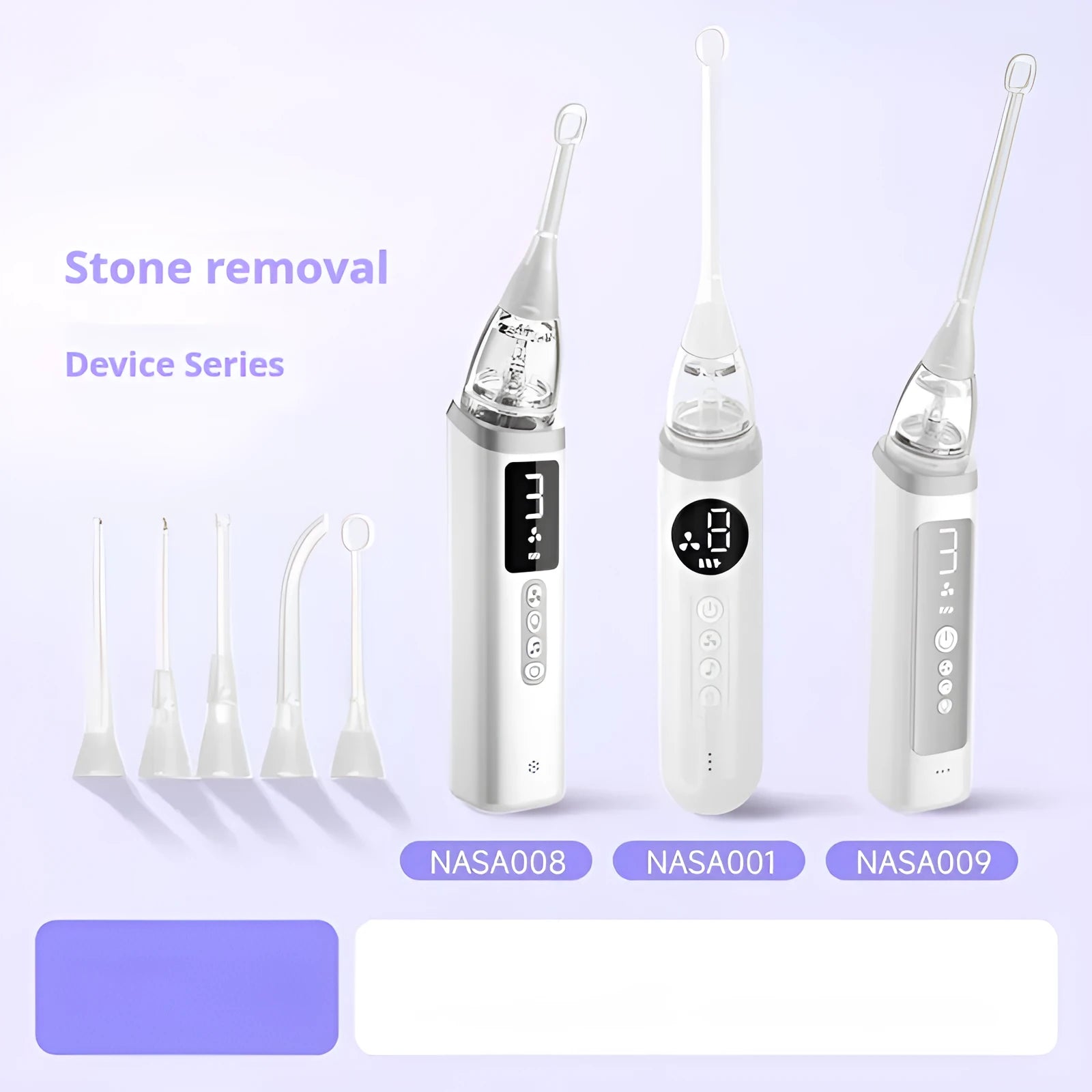 Cross-border tonsillar extractor oral cleaning tool for dental stone removal in milky white