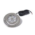Stainless steel underwater LED marine light with 92.8mm diameter and IP68 rating for yacht accessories