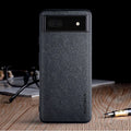 Business classic lychee skin phone case for Google Pixel 6 series in PU leather