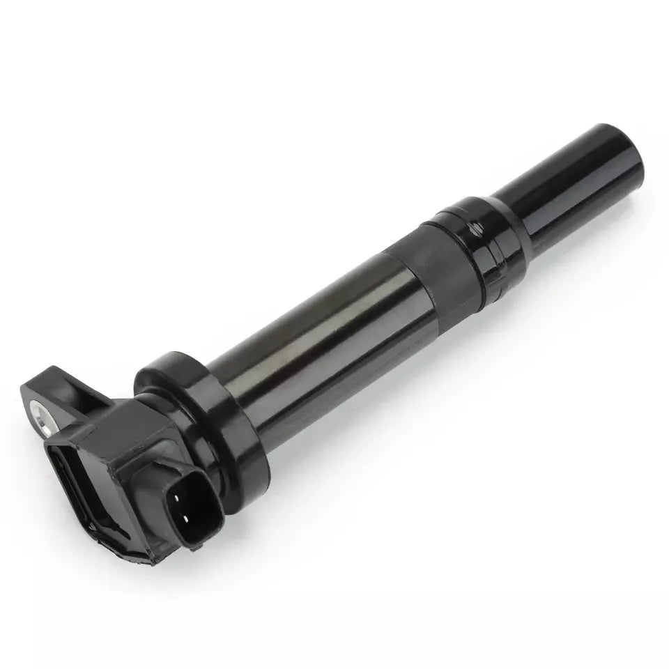 Hyundai DQ9101E black ignition coil with part number 27301-3E400 for 4-cylinder engines.