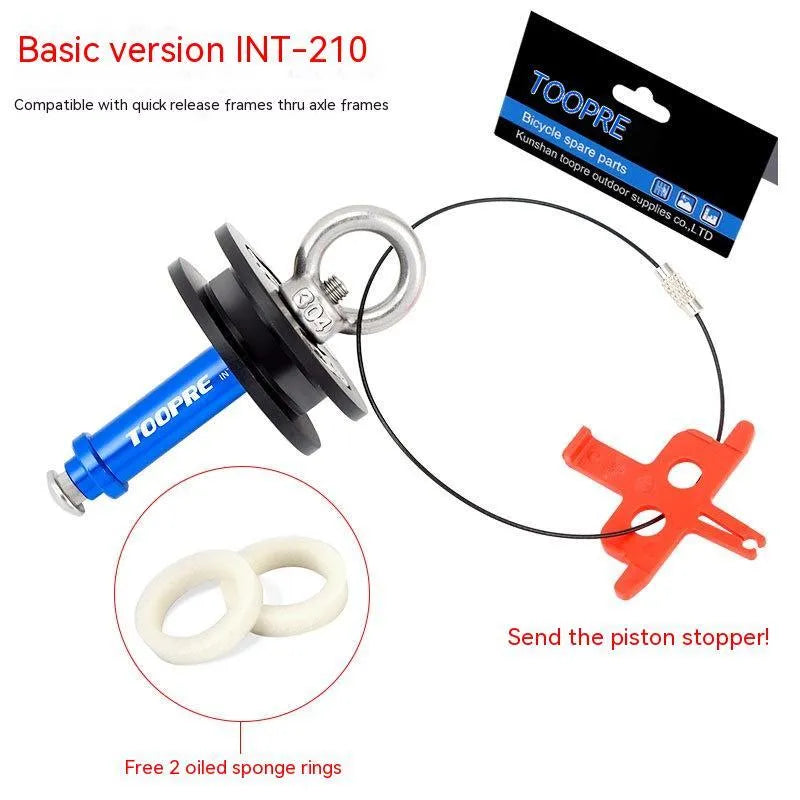 Aluminium alloy bicycle chain holder tool for workshop maintenance