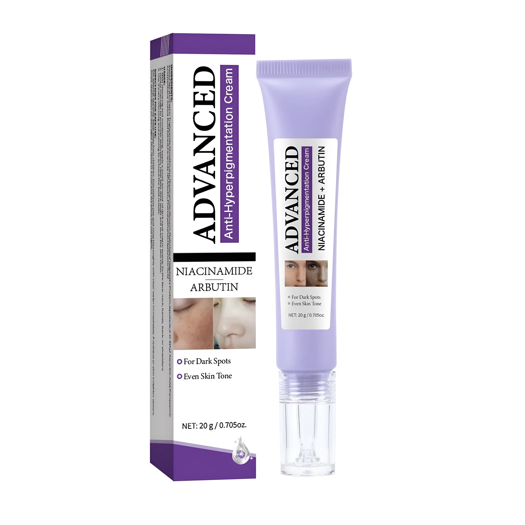 20g jar of advanced anti-pigmentation cream for ladies targeting skin discolouration
