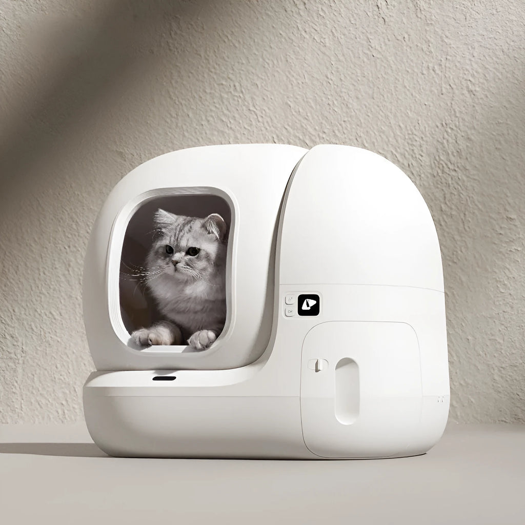 Smart MAX fully automatic cat litter box large electric enclosed self-cleaning tray plastic 620x538x552mm