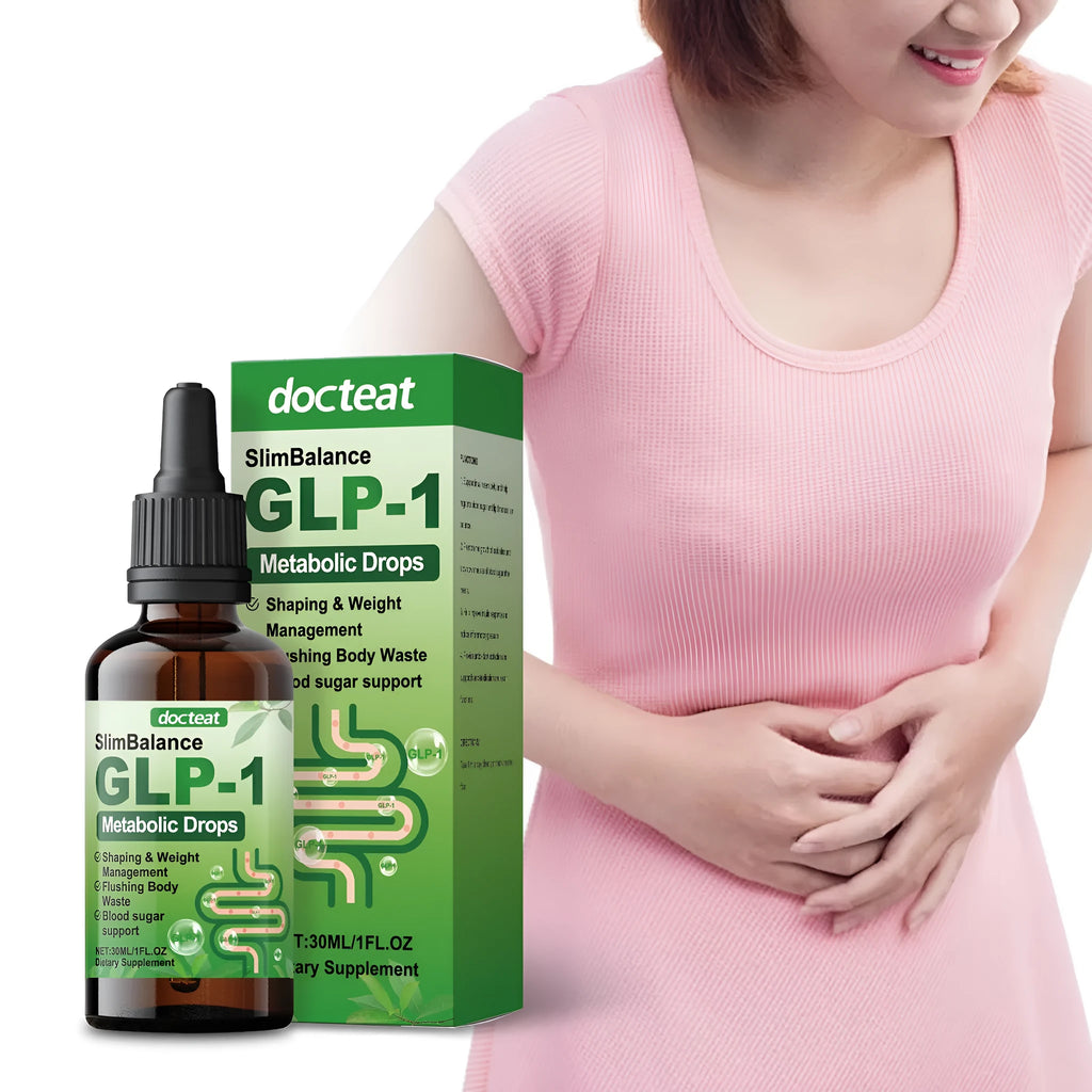 Balanced Intestinal Dietary Supplement Drops 30ml bottle with dropper for gut health support