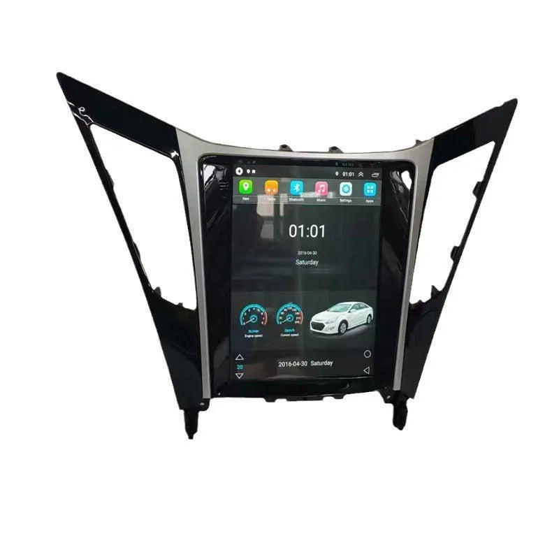 9.7-inch vertical Android car navigation system for Hyundai Sonata 2008 dashboard