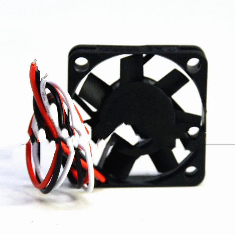 SUNON KDE2404PFVX 24V DC cooling fan with 4cm black frame and wire leads