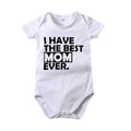Newborn baby romper in cotton for summer, thin layer, two colour options A and B, sizes 0-24 months