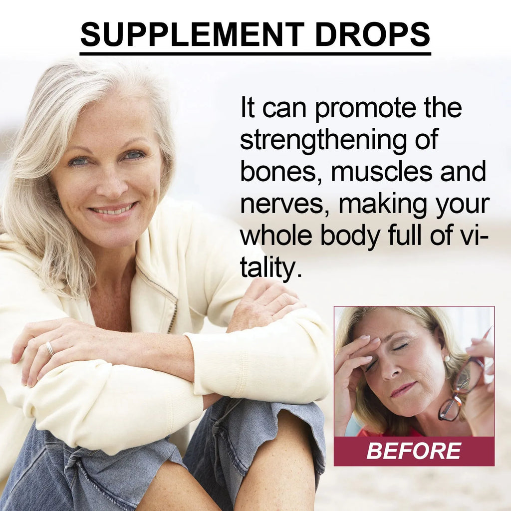 Googeer Body Care Drops supplement in a 30ml bottle with dropper