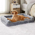Universal dog kennel mat in light gray or dark gray, thickened cloth, three sizes available.