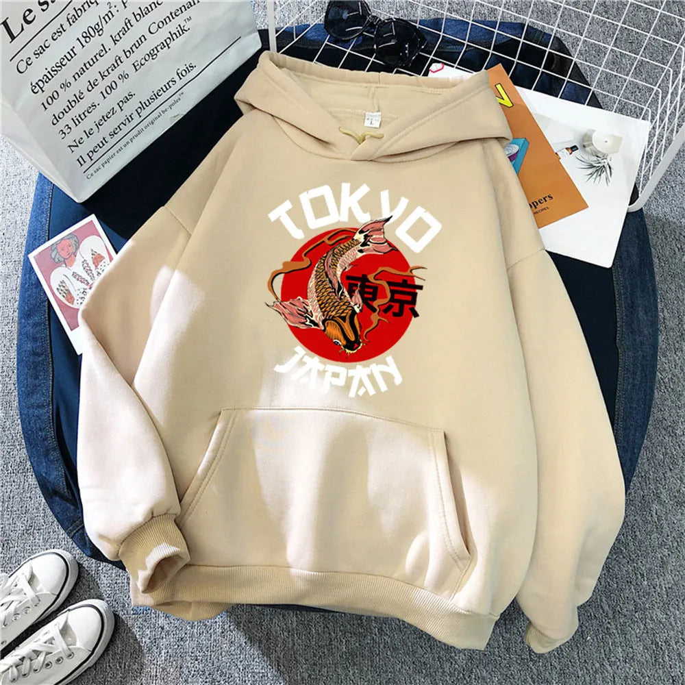 Men's hooded sweater, loose fit, long sleeve, 100% polyester, solid colour, pocket detail, sizes S to 3XL