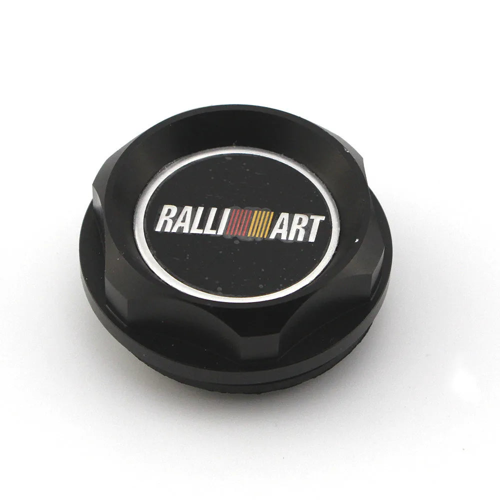 Aluminium alloy oil filter cap for Mitsubishi vehicles in multiple colour options
