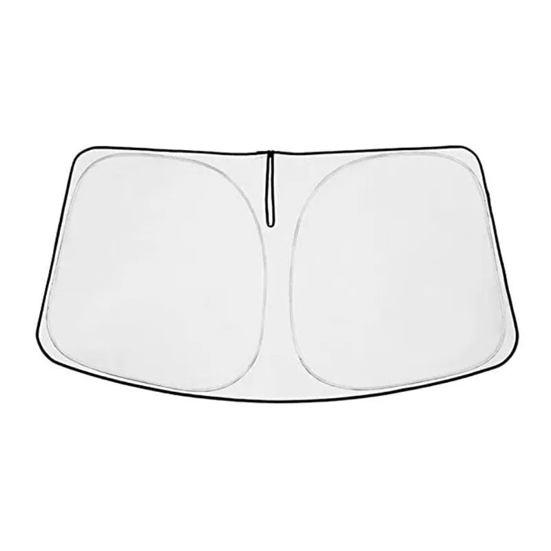Silver reflective car windshield sunshade for Toyota NOAH XOVY 90 series vehicles