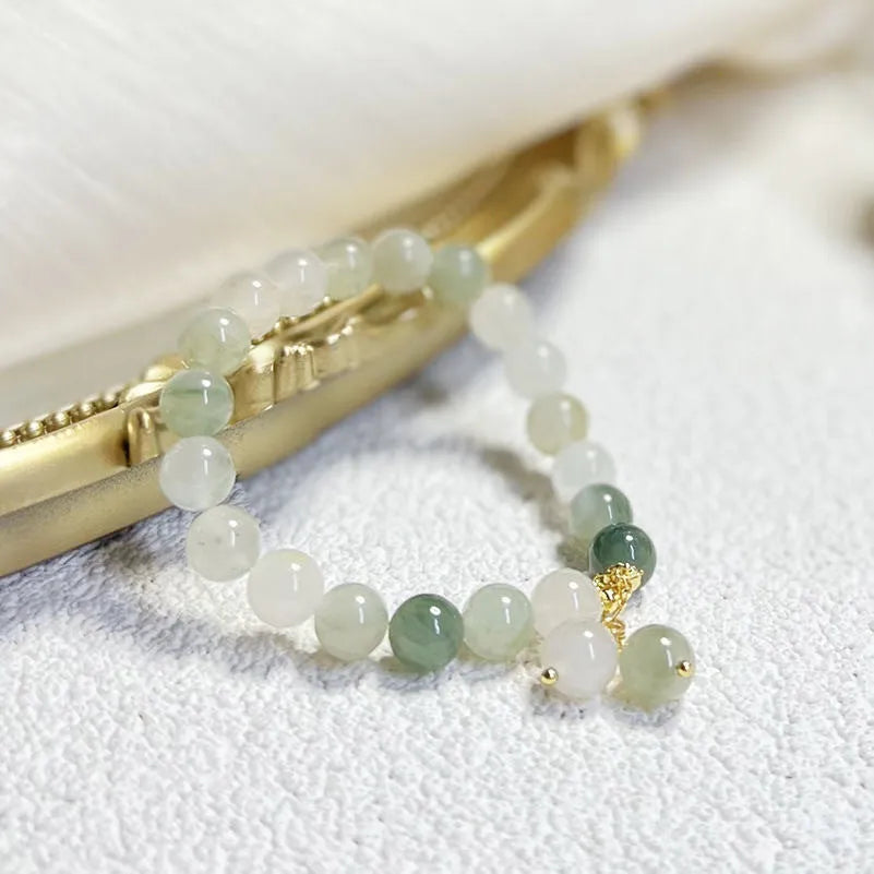 Tian Shan Cui Yu electroplated alloy bracelet for women with a special-interest design in S175 colour