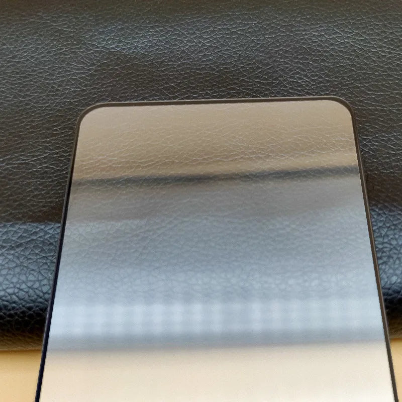 Tempered glass screen protector for Samsung A51 and A51 5G with anti-fingerprint coating, black printing style