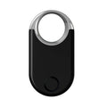 Black and white anti-lost tracking device measuring 55.1mm with unlimited GPS positioning