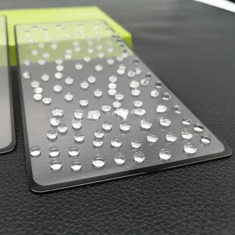 Tempered glass screen protector for Samsung A51 and A51 5G with anti-fingerprint coating, black printing style