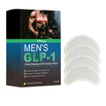 Men's figure control patch set containing four thin chest patches with herbal formula