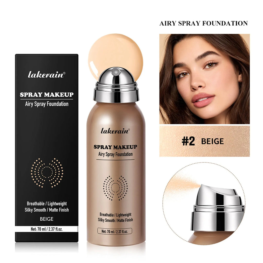 Even Skin Tone Concealer Liquid Foundation 70ml in four shades BEIGE NATURAL NUDE PORCELAIN