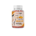 BUSHAID Tanning Gummy Candies dietary supplement bottle showing 60 vegan soft gummies with astaxanthin.