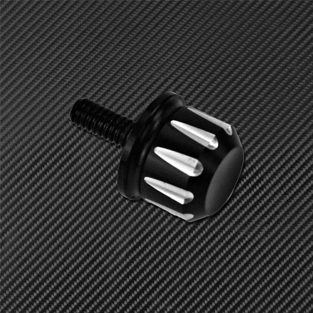 Aluminium alloy black 6mm screw cap cover seat cushion seat pack nut for chair fixing