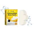 Box containing 12 hydrocolloid nose patches for pore cleansing and blackhead treatment.