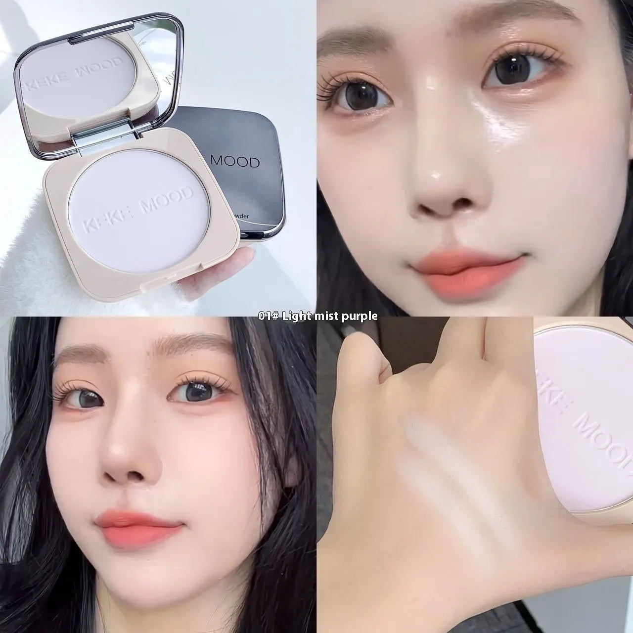 A large compact of 15g oil control pressed face powder in a natural matte finish.