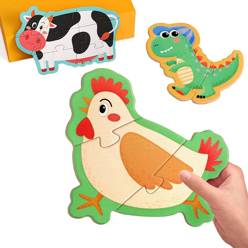 Children's big puzzle entry-level animal educational toy paper jigsaw 24 pieces Animal Park