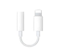 White Lightning to 3.5mm headphone adapter cable for iPhone compatibility